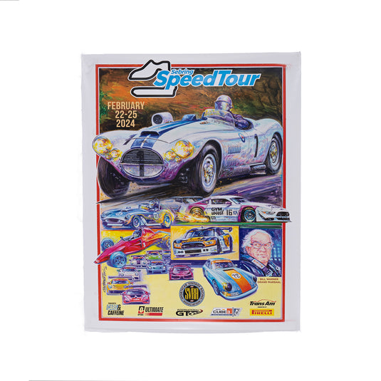 2024 Sebring SpeedTour Event Poster