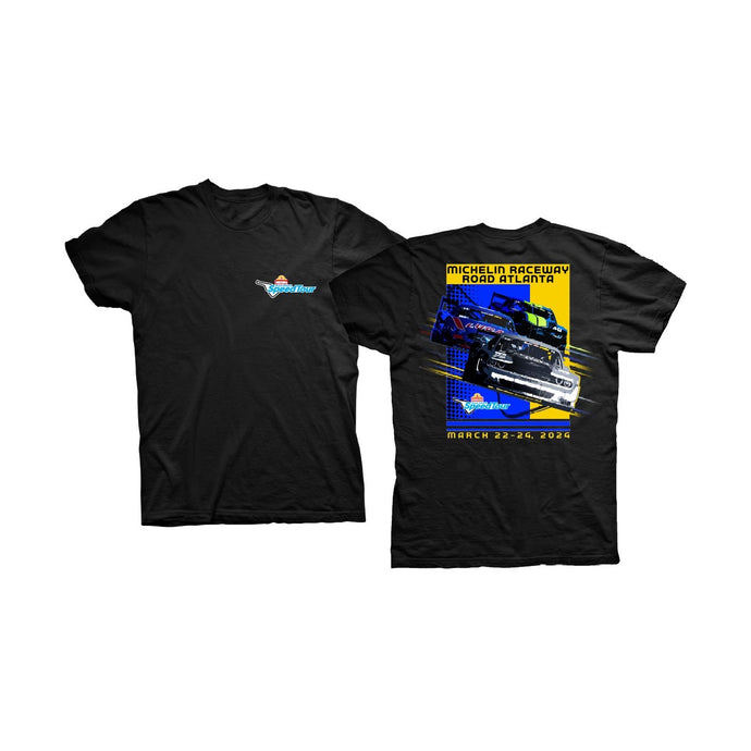 2024 Mission Speedtour Road Atlanta Event Tee - Black