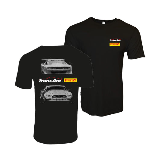 Trans Am Cars Tee - Black